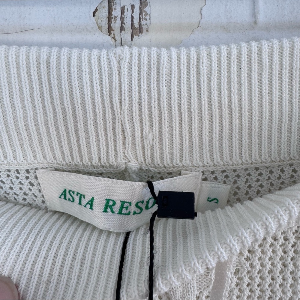Asta Resort Delilah Crochet Pants in Salt size Small NWT NEW - Picture 7 of 8